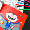 Sticker Scene and Colouring Activity Book - Spooky Halloween