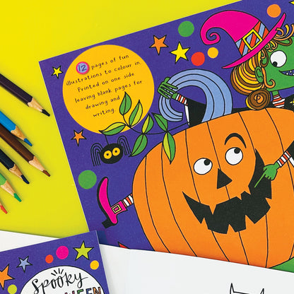 Spooky Halloween Colouring Book