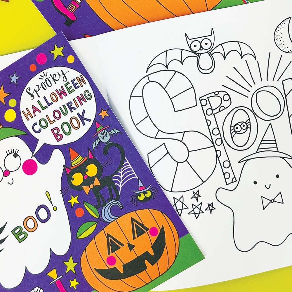 Spooky Halloween Colouring Book