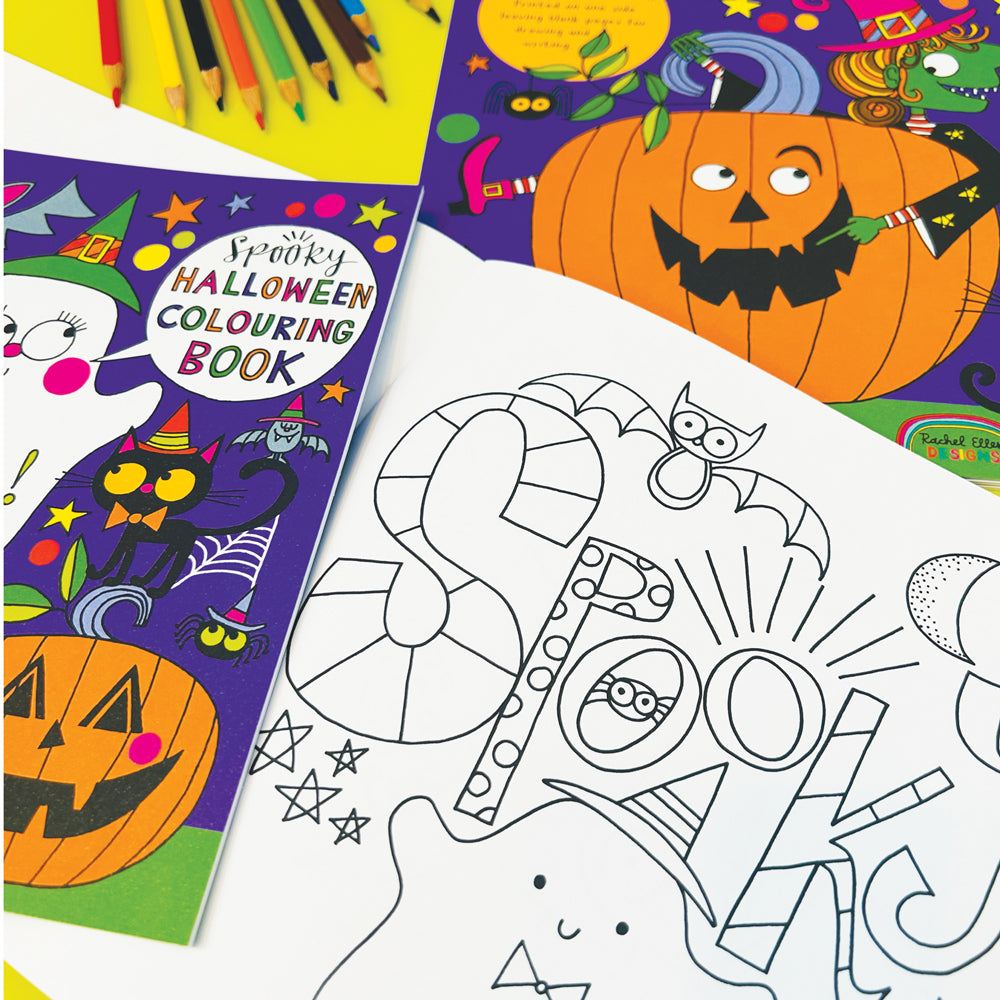 Spooky Halloween Colouring Book