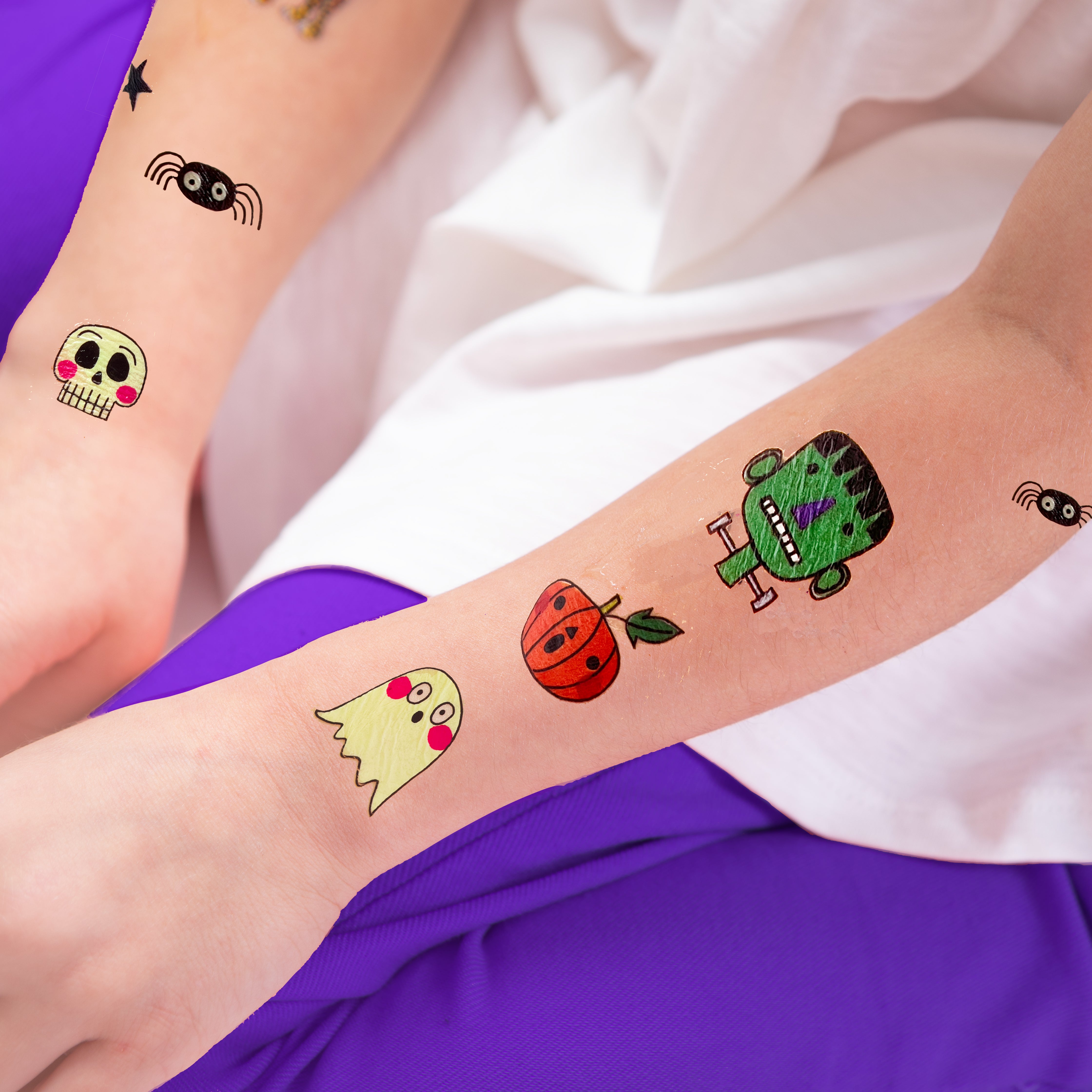 Buy 20 Halloween Temporary Tattoos, Halloween Decorations, Kids Halloween  Party Favours, Kids Tattoos, Halloween Birthday, Kids Temporary Tattoo  Online in India - Etsy