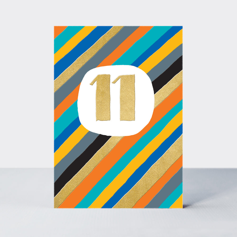 Jazz - Age 11 Boy Birthday Card