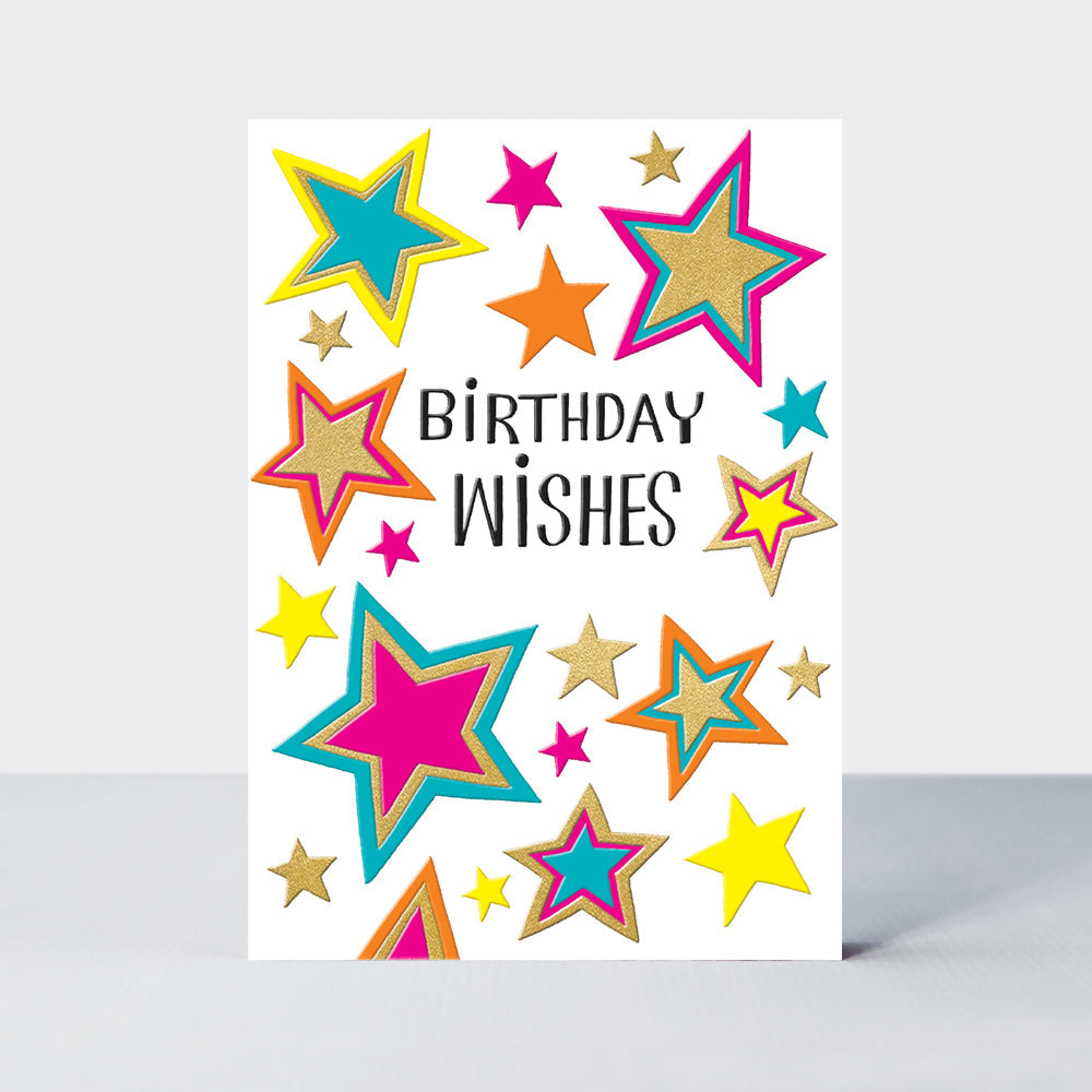 Jazz - Birthday Wishes/Stars - Birthday Card