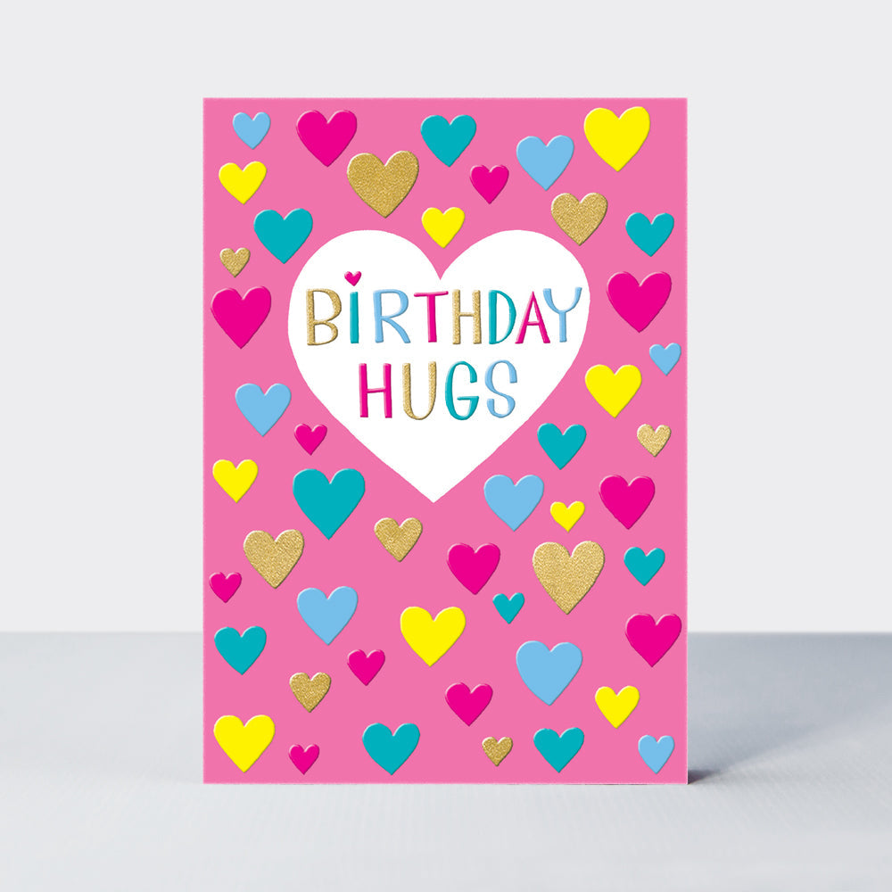 Jazz - Birthday Hugs/Hearts - Birthday Card