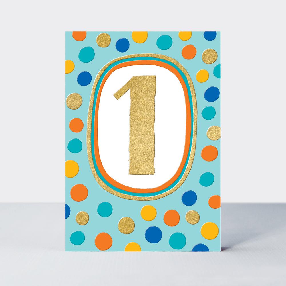 Jazz - Age 1 Birthday Card - Boy