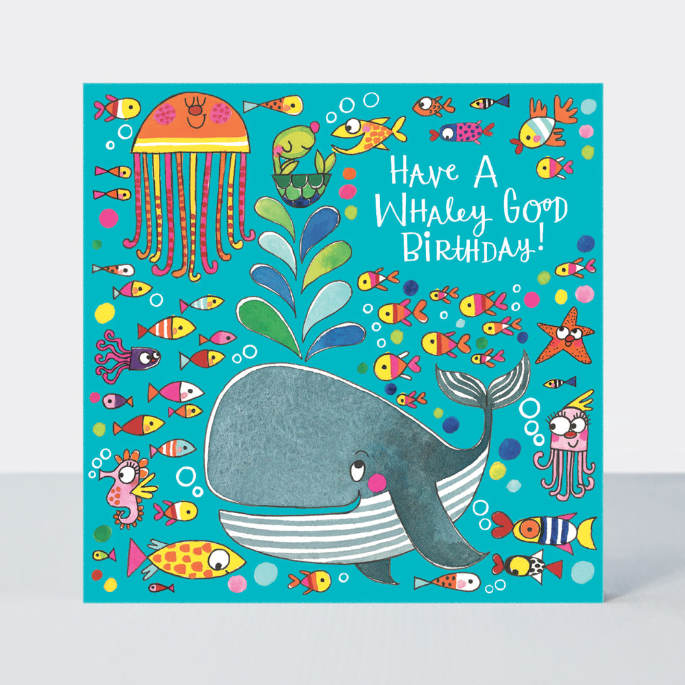 Jigsaw card - Whaley Good Birthday