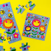 Jigsaw card - Ha-Bee Birthday - Bees & Flowers  - Birthday Card