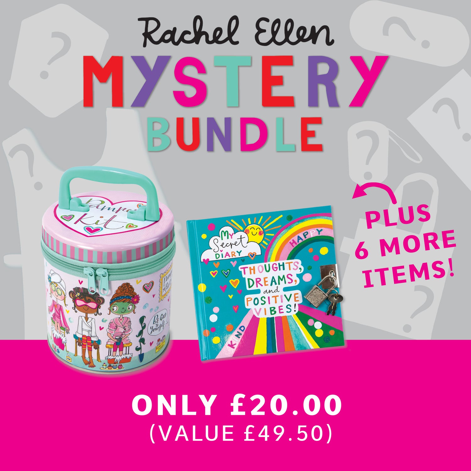 Mega Savings Mystery Bundle - 8 Items - Girls Theme