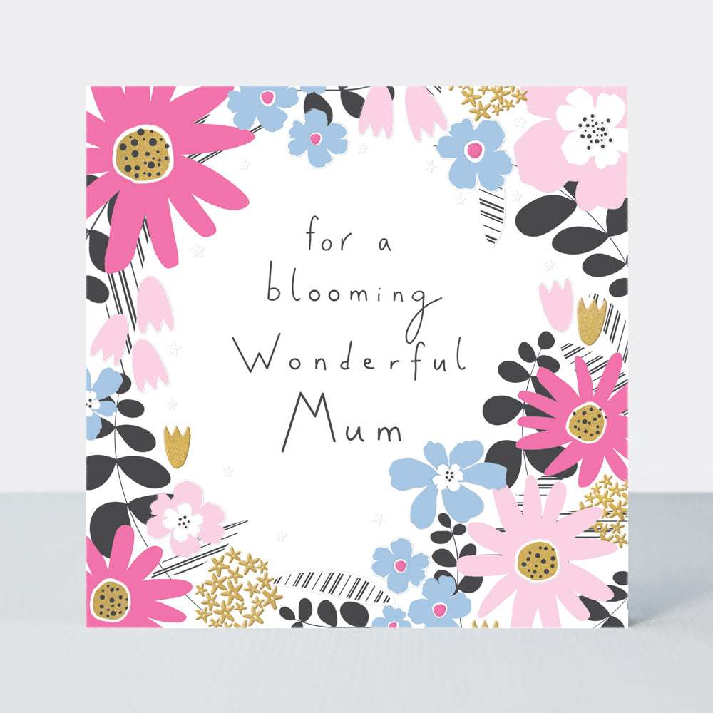 Mother's Day Mika - Pink Floral Wreath