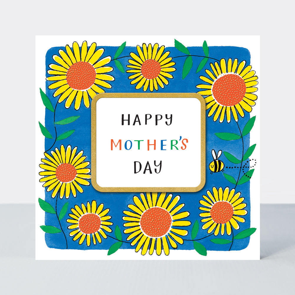 Mother's Day Card -  Rhubarb - Happy Mother's Day/Sunflowers