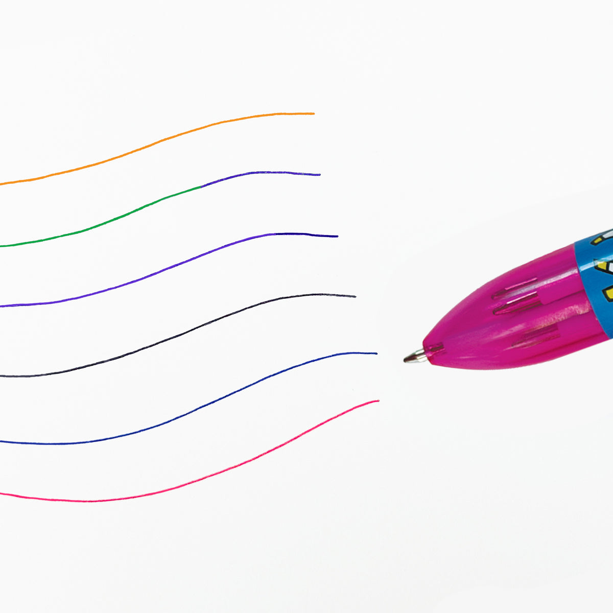 6 Colour Pen - Rainbow Unicorn