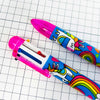 6 Colour Pen - Rainbow Unicorn