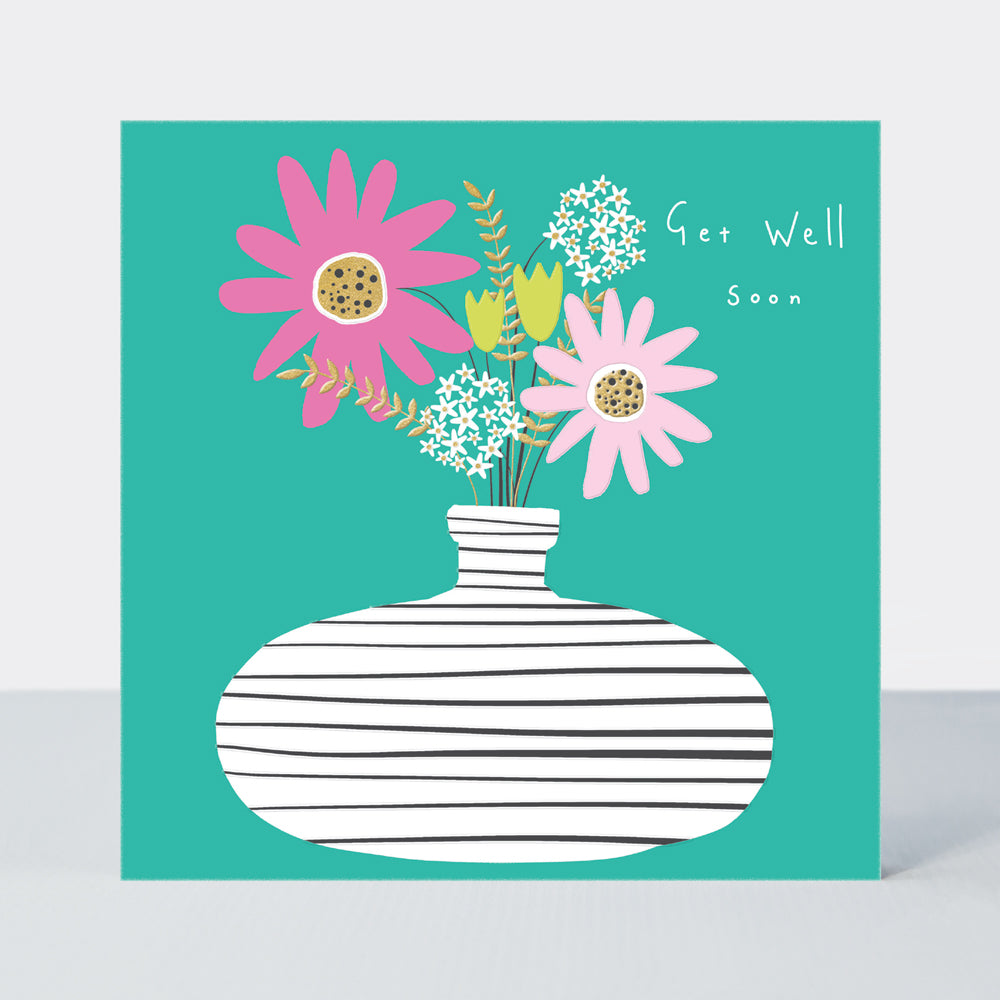 Mika - Get Well Soon/Vase with Flowers