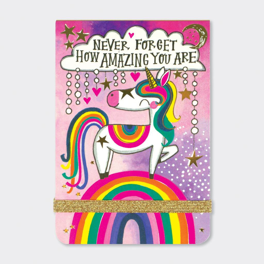 A7 Mini Notepads - Unicorn & Rainbow