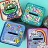 Money Box Tin  - Monster Savings