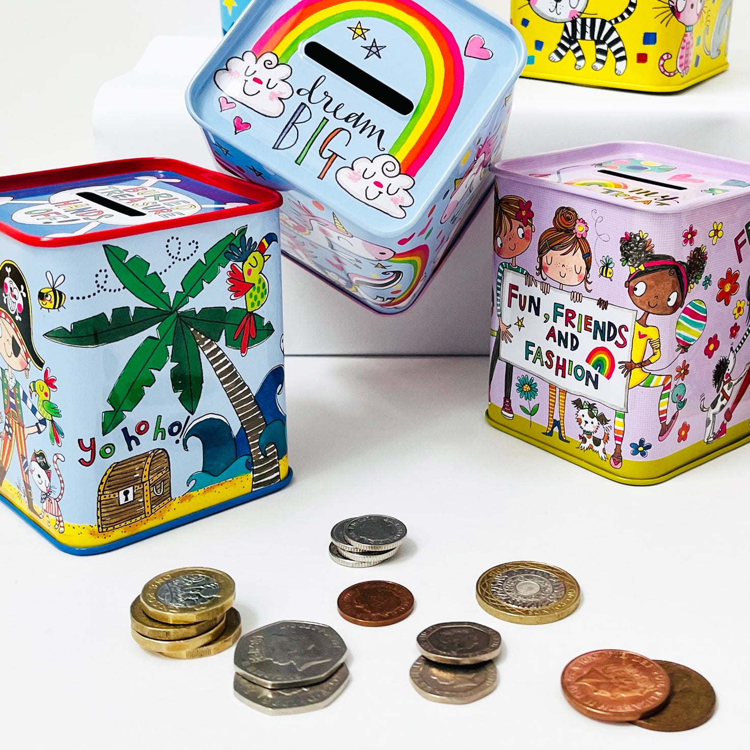 Money Box Tin  - Treat Fund - Friends