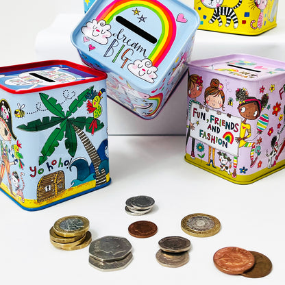 Money Box Tin  - Treat Fund - Friends
