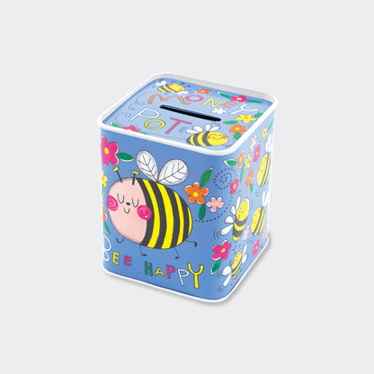 Money Box Tin - &