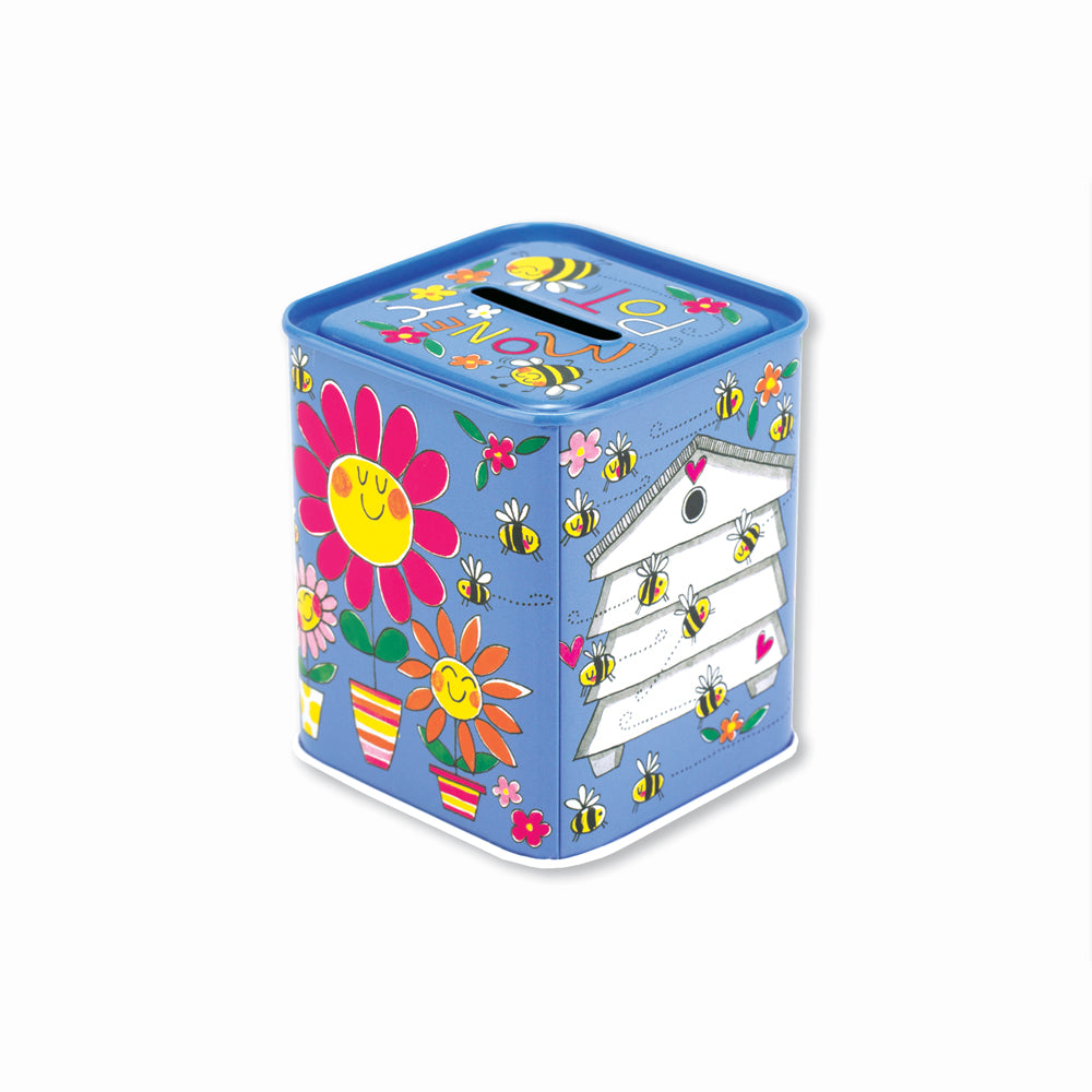 Money Box Tin - &