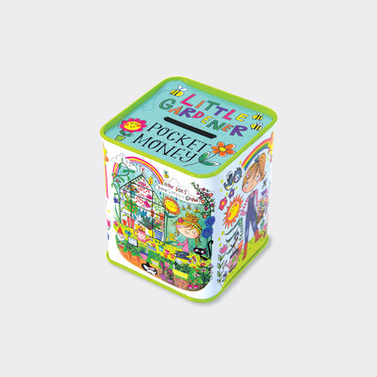 Money Box Tin  - Little Gardener