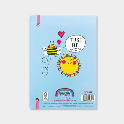 Notebook - Unicorns &amp; Rainbows/You Were Born To Be Real …