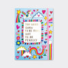 Notebook - Unicorns & Rainbows/You Were Born To Be Real …