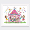 Mounted Limited Edition Print ‐ Fairies in Tent