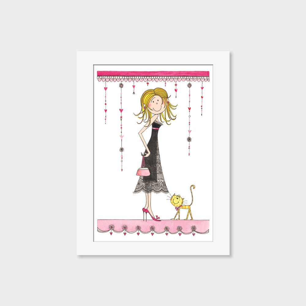 Mounted Limited Edition Print ‐ Evie