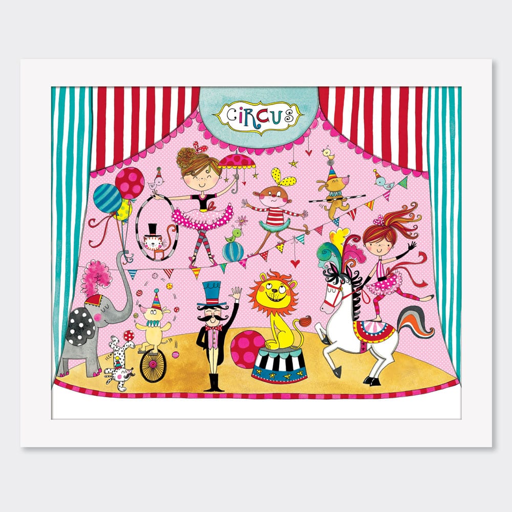 Mounted Limited Edition Print ‐ Circus