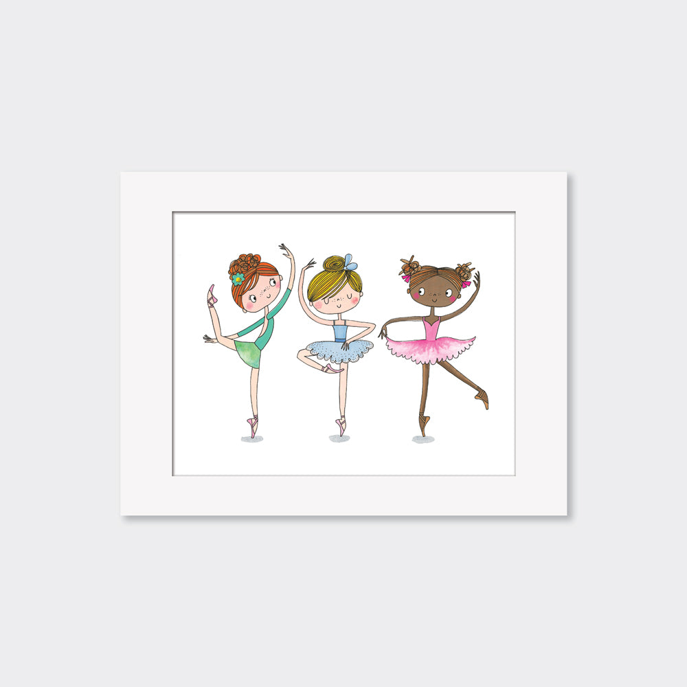 Limited Edition Giclée Fine Art Print - Ballet Class