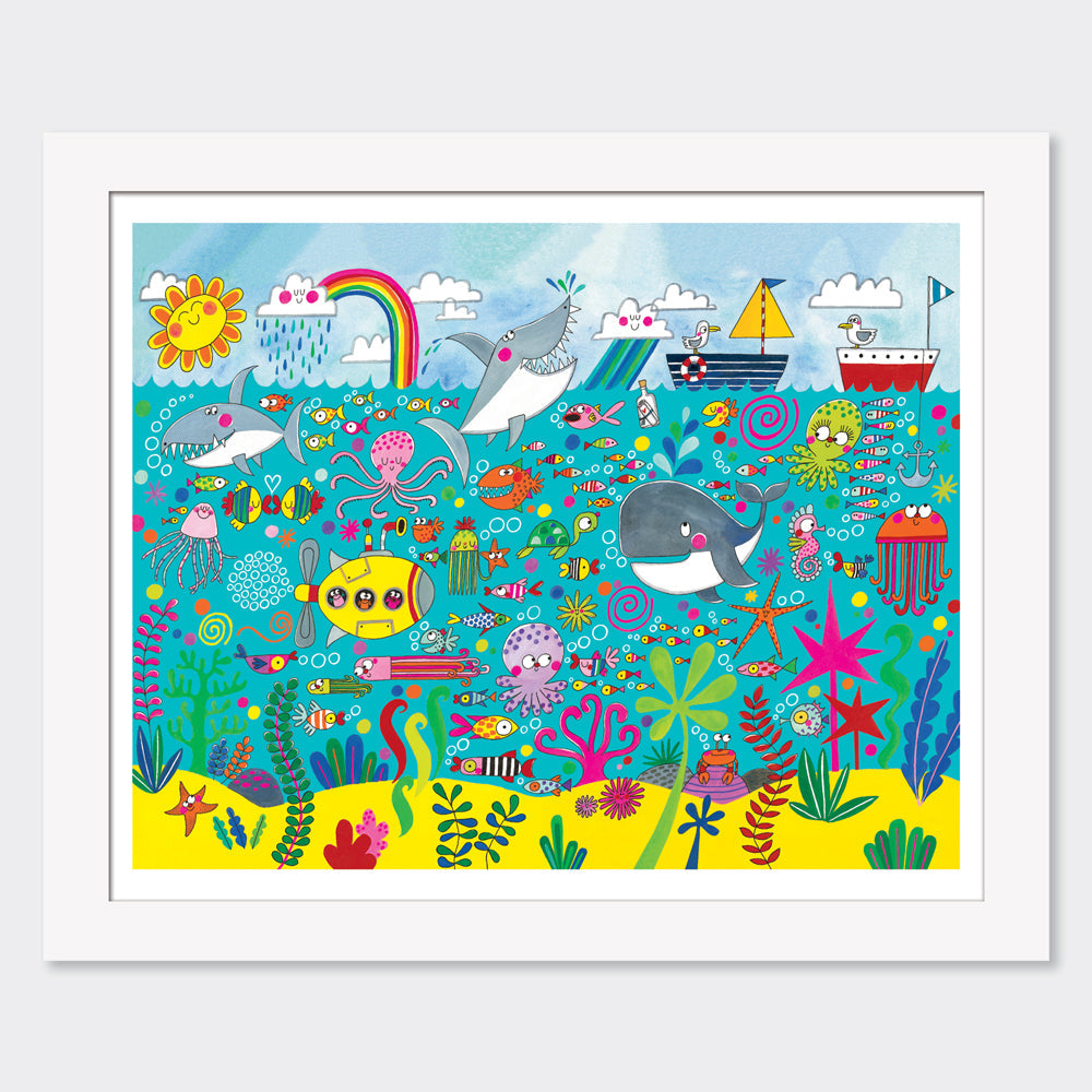 Limited Edition Giclée Fine Art Print - Under the Sea