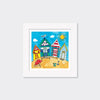 Mounted Limited Edition Print ‐ Toby's Beach Hut