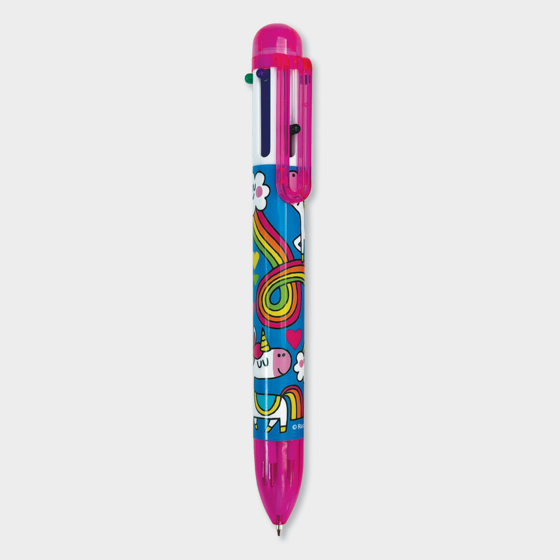 6 Colour Pen - Rainbow Unicorn