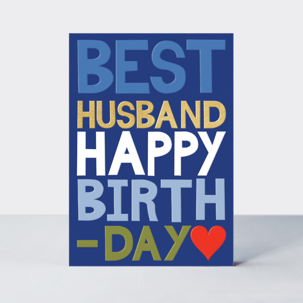 Good News - Best Husband Happy Birthday Card