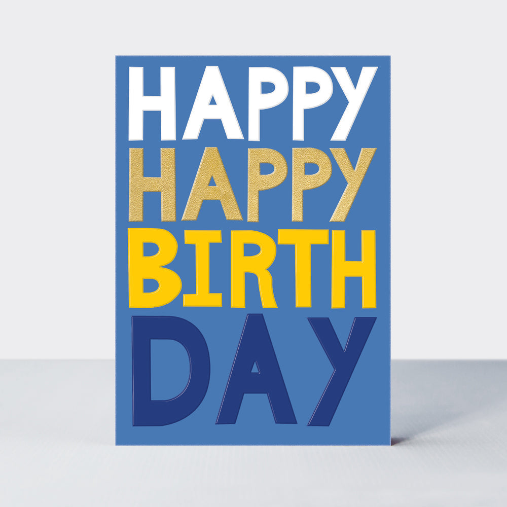 Good News - Happy Happy Birthday Card