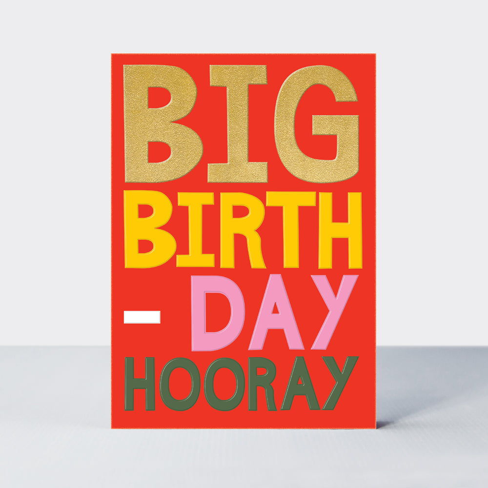 Good News - Big Birthday Hooray Birthday Card