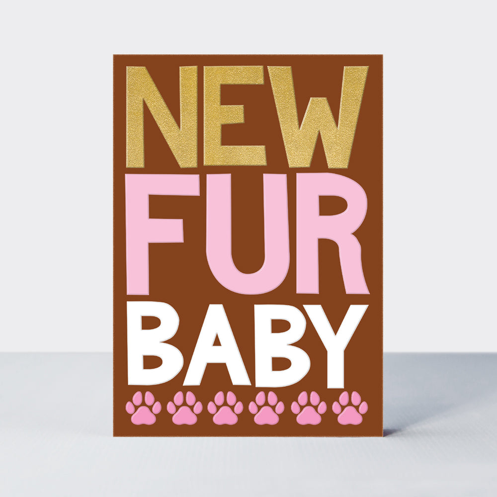 Good News - New Fur Baby New Pet Card