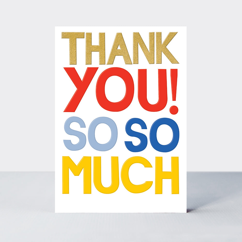 Good News - Thank You So So Much Thank You Card