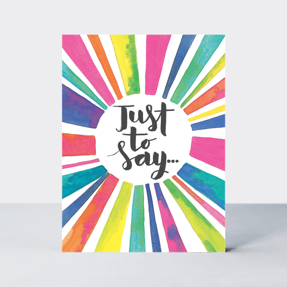 Pack of 10 Notecards - Just to Say