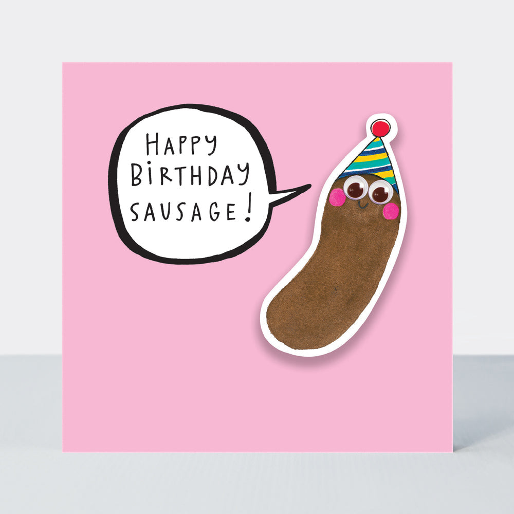 Little Nuggets - Happy Birthday Sausage! Birthday Card