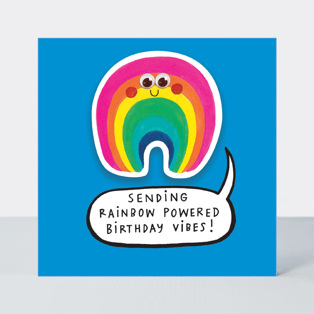 Little Nuggets - Rainbow Powered Birthday Vibes! Birthday Card