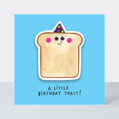 Little Nuggets - A Little Birthday Toast! Birthday Card