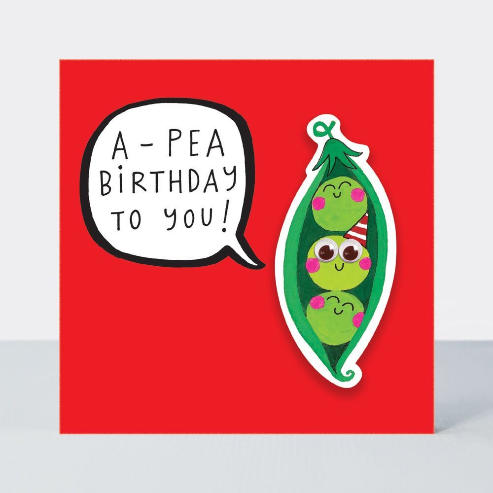 Little Nuggets - A-pea Birthday to You! Birthday Card