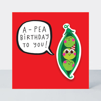 Little Nuggets - A-pea Birthday to You! Birthday Card