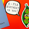 Little Nuggets - A-pea Birthday to You! Birthday Card