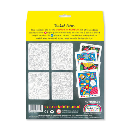Colour by Numbers Kit - Cosmic