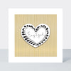 Paper Treasures - Engagement/Heart Greetings Card