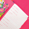 Discreet Password Book | Floral Alphabetical Organiser for Logins