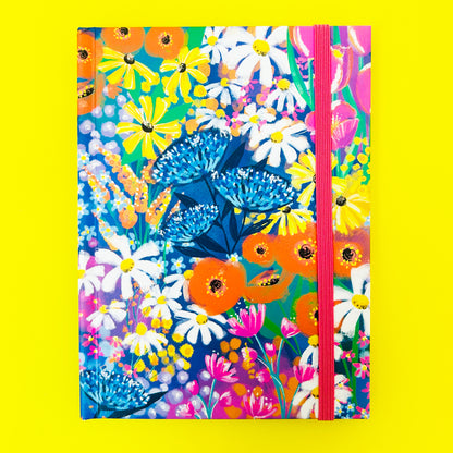 Discreet Password Book | Floral Alphabetical Organiser for Logins