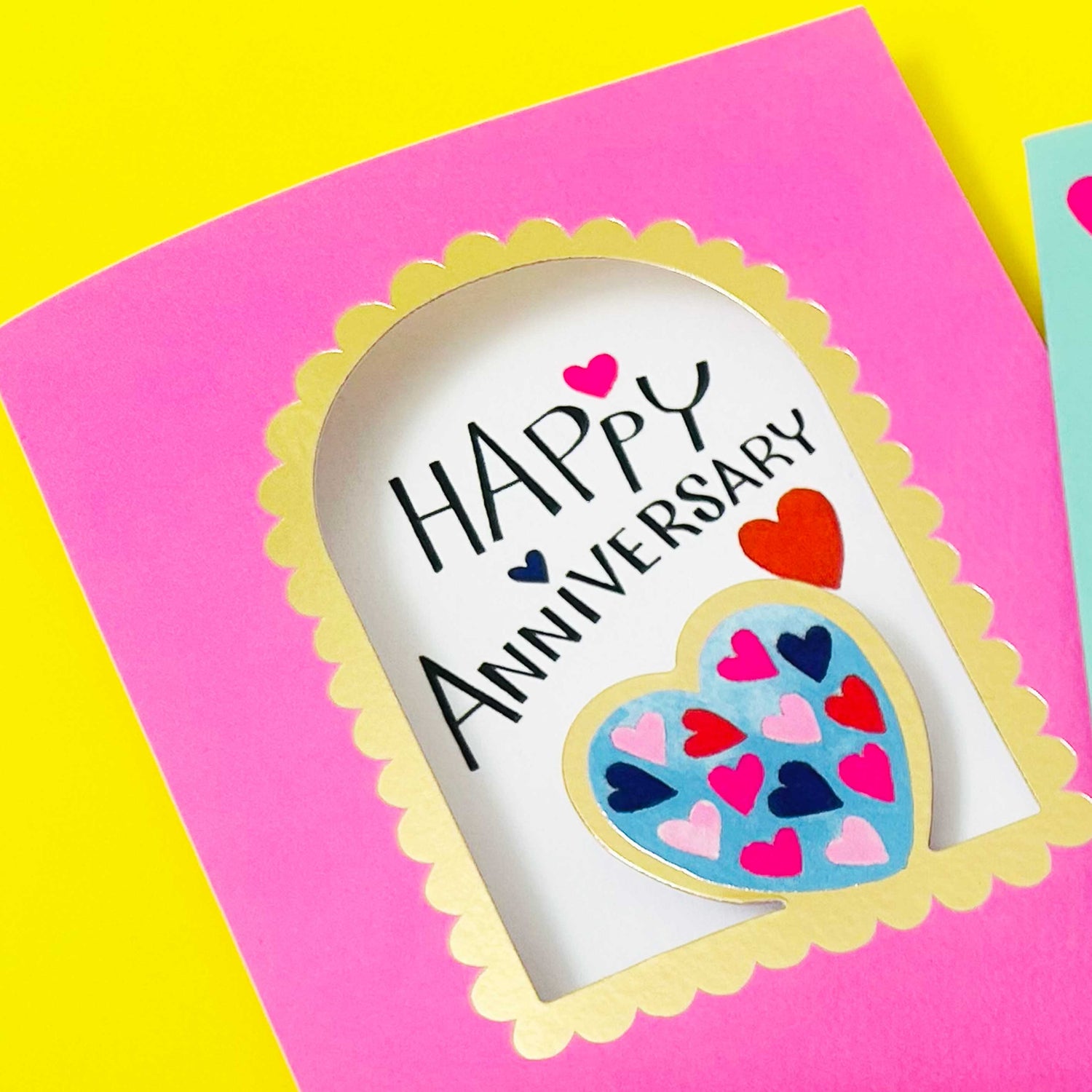 Peep - Happy Anniversary Card/Heart